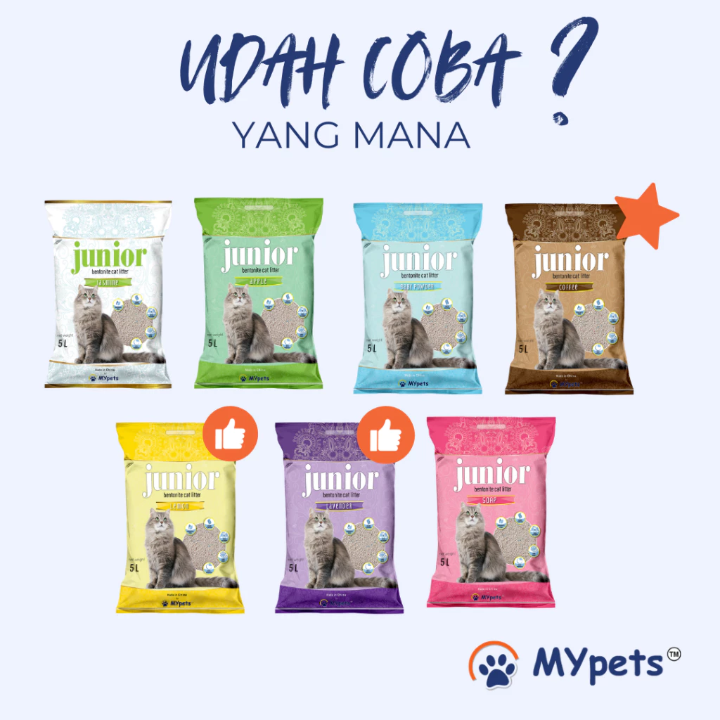 JUNIOR CAT SAND 5 LITER