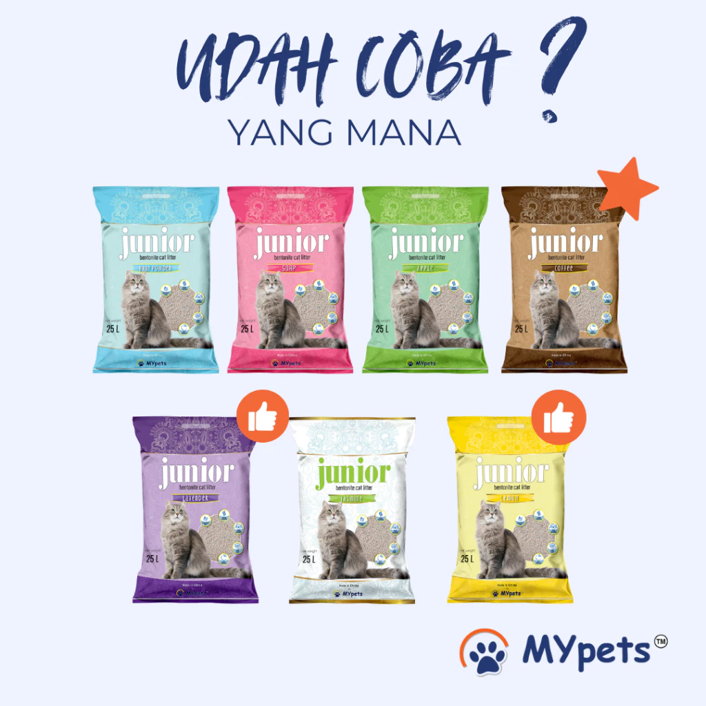 JUNIOR CAT SAND 25 LITER