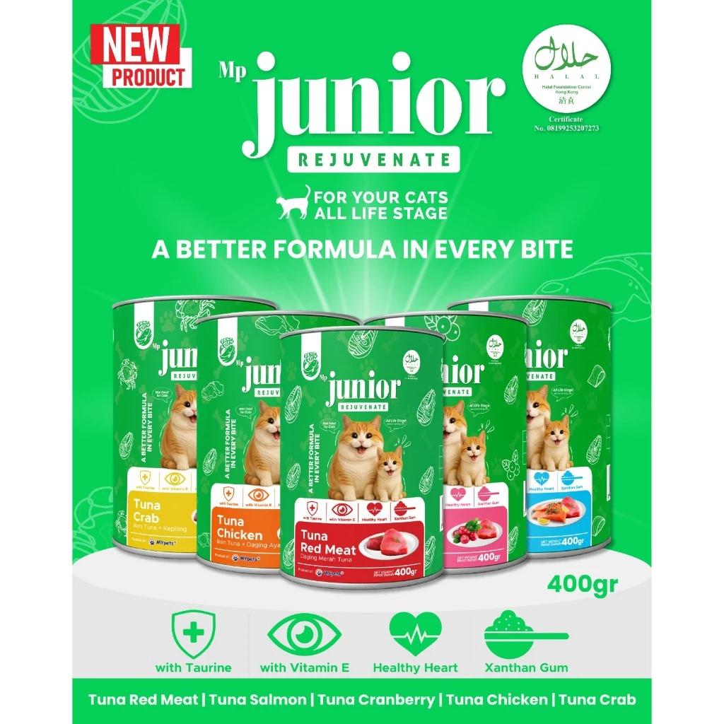 JUNIOR CANNED REJUVINATE 400 GRAM