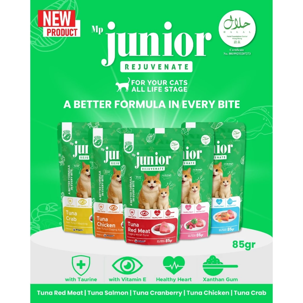 JUNIOR POUCH REJUVINATE 85 GRAM